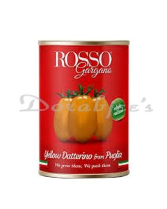ROSSO YELLOW CHERRY 400G ITALIAN CANNED PEELED CHOPPED TOMATOES CHOPPED TOMATOES TOMATO PUREE
