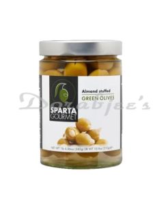 SPARTA ALMOND OLIVES 580G GREEK OLIVES