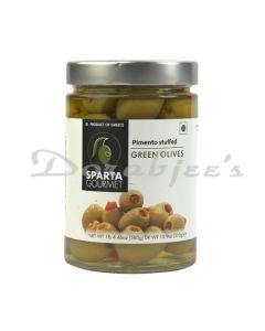 SPARTA PIMENTO OLIVE 580G GREEK OLIVES