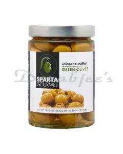 SPARTA JALAPENIO OLIVE 580G GREEK OLIVES