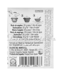 CALNORT VEG BOUILLON 250G PREMIUM STOCK POWDER BOULLIONS AND BROTH