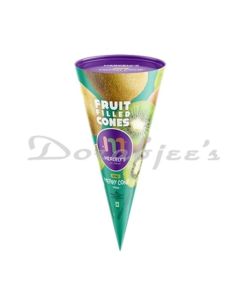 MERCELYS ICE CREAM FRUIT FILLED CONE KIWI 120ML