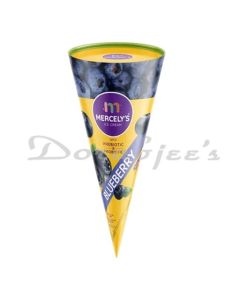 MERCELYS ICE CREAM FRUIT FILLED CONE BLUEBERRY 120ML