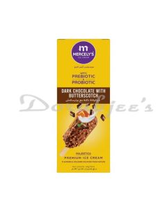 MERCELYS ICE CREAM MAJESTICA BAR  DARK CHOCOLATE WITH BUTTERSCOTCH 90ML