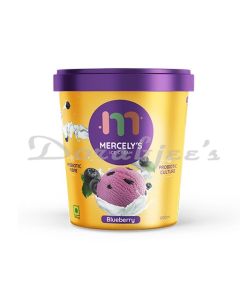 MERCELYS ICE CREAM TUB PREMIUM BLUEBERRY CHEESE CAKE 500 ML