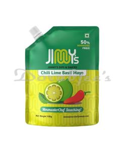JIMMYS CHILI LIME BASIL MAYONNAISE 195G
