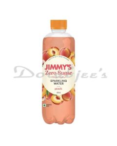 JIMMYS SPARKLING WATER PEACH ZERO SUGAR 600ML