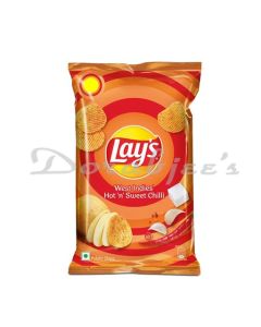 LAYS HOT N SWEET CHILI POTATO CHIPS 82 G