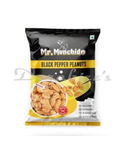 MR MUNCHIDO ROASTED BLACK PEPPER PEANUTS 100G