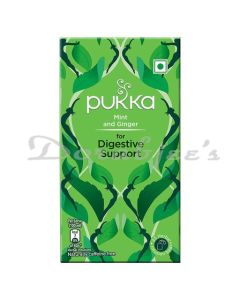 PUKKA MINT AND GINGER DIGESTIVE SUPPORT INFUSION 25SX1 2G