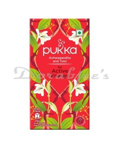 PUKKA ASHWAGANDHA AND TULSI ACTIVE ENERGY INFUSION 25SX1G
