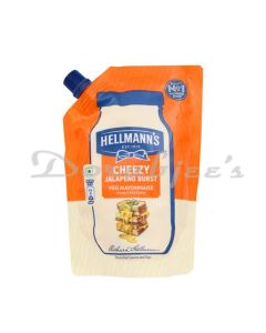HELLMANNS CHEEZY JALAPENO MAYONNAISE 85G