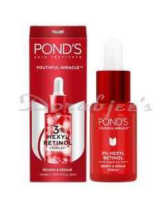 PONDS YOUTH MIRACLE  3% HEXYL RETINOL RENEW AND REPAIR FACE WASH 14ML
