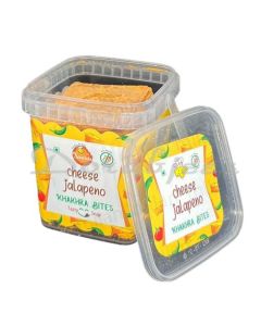 SAWAN BITES CHEESE JALAPENO KHAKHRA BITES 100G