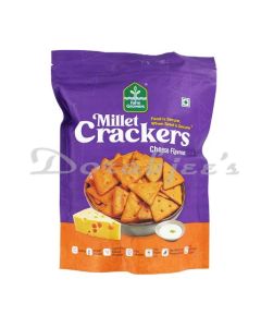 FARM GROWERS MILLET CRACKERS CHEESE FLAVOR 100 G