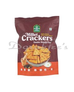 FARM GROWERS MILLET CRACKERS SWADES MASALA FLAVOR 100 G