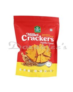 FARM GROWERS MILLET CRACKERS PERI PERI FLAVOR 100 G