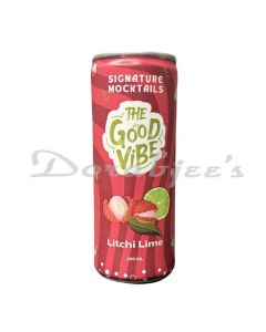 THE GOOD VIBE MOCKTAIL MIX LITCHI LIME 250ML