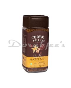 COORG VALLEY INSTANT COFFEE HAZELNUT 100G