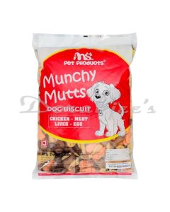 MUNCHYMUTTS ADULT DOG CHICKEN MEAT LIVER EGG NON-VEG BISCUITS 900G MM0206