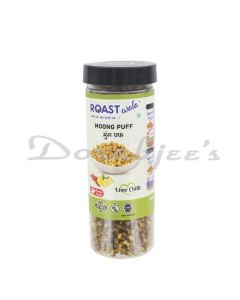 SR FOODS ROASTED MOONG PUFF LIME CHILLI 140G
