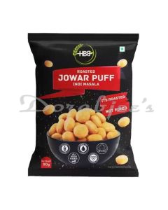 HBB JOWAR PUFF INDI MASALA 50G ROASTED GLUTEN FREE MILLET SNACK