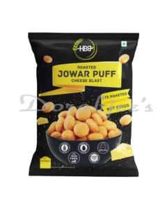 HBB JOWAR PUFF CHEESE BLAST 50G ROASTED GLUTEN FREE MILLET SNACKS
