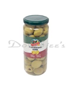 ITALIAN GARDEN GREEN OLIVES PITTED 450G
