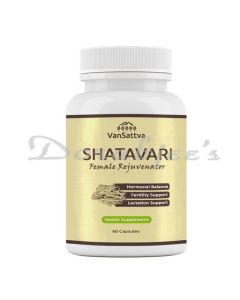VANSATTVA SHATAVARI CAPSULE  - 60 CAPSULES - 650MG EACH