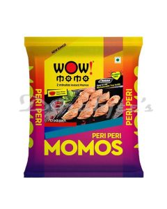 WOW KRUNCHYY VEG PERI PERI MOMO 10P