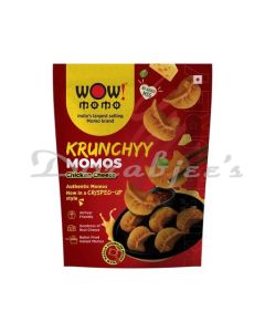 WOW KRUNCHYY CHICKEN CHEESE MOMO 10P