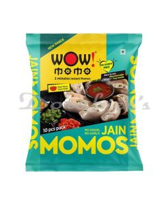 WOW JAIN MOMOS 10P NO ONION NO GARLIC