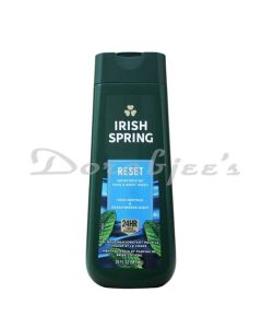 IRISH SPRING RESET MOISTURIZING FACE AND BODY WASH 591ML