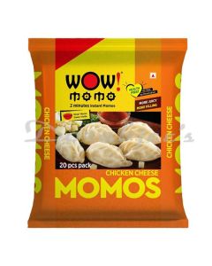 WOW CHICKEN CHEESE MOMOS 20P