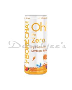BORECHA ZERO SUGAR FRUIT PUNCH PROBIOTIC KOMBUCHA 330ML