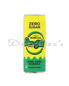 BORECHA ZERO SUGAR BASIL SODA SHIKANJI 330ML