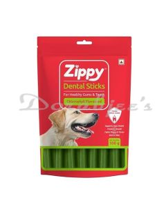ZIPPY DOG FOOD DENTAL STICKS CHLOROPHYLL 100 G