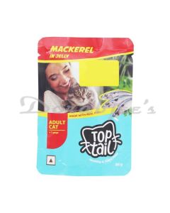 TOPTAIL CAT FOOD ADULT MACKEREL -85 G