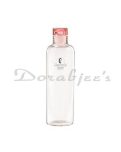 SANJEEV KAPOOR VERONA BOROSILICATE ROUND BOTTLE WITH LID 750 ML PINK  WITH GIFT BOX