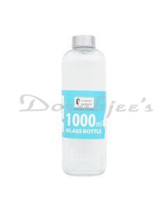 SANJEEV KAPOOR SANTIAGO GLASS BOTTLE WITH STEEL LID 1 L  WITH GIFT BOX