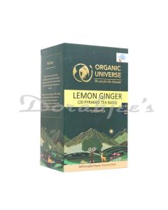 ORGANIC UNIVERSE ORGANIC LEMON & GINGER TEA WHOLE LEAF TEA