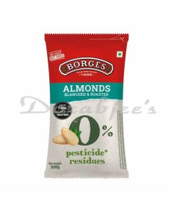 BORGES ALMOND BLANCHED & ROASTED 500G