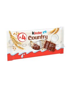 KINDER COUNTRY 94G T4 KINDER COUNTRY IS A BAR CHOCOLATE FOR ALL AGE GROUP
