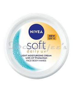 NIVEA SOFT CREME  SUN PROTECTION FACTOR SPF15 200ML