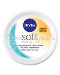 NIVEA SOFT CREME  SUN PROTECTION FACTOR SPF15 100ML