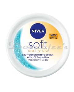 NIVEA SOFT CREME  SUN PROTECTION FACTOR SPF15 50ML