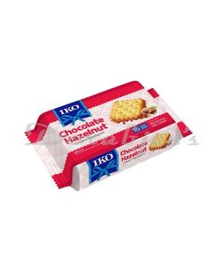 IKO CHOCOLATE HAZELNUT CREAM SANDWICH 108G 6 CONVENIENT PACKS