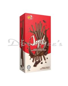 WIN2 JOYSTIX CHOCOLATE 40G BISCUIT COATED WITH CHOCOLATE FLAVORED CREAM
