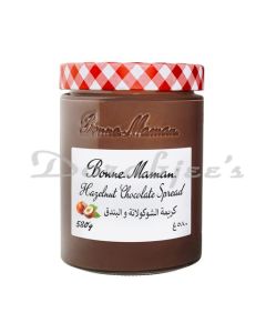 BONNE MAMAN HAZELNUT & COCOA SPREAD 580G