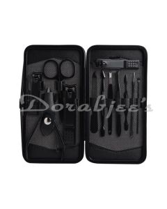 PREPT MANICURE SET NAIL CLIPPERS PEDICURE KIT  12PCS